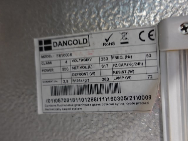 Vitrinekoelkast dancold - afbeelding 2 van  2