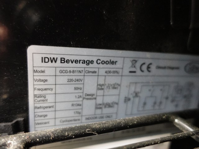 Vitrinekoelkast idw - afbeelding 3 van  3