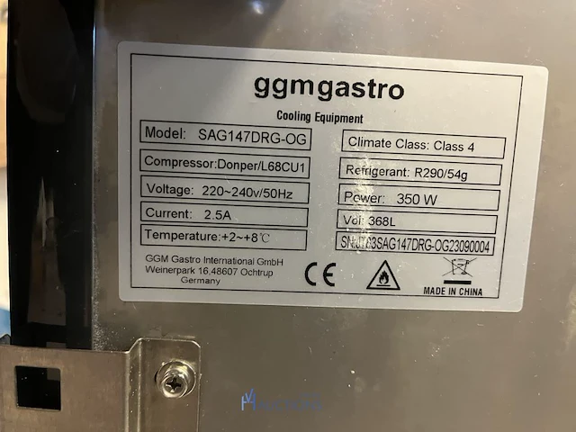 Vitrinekoeltoog ggmgastro - afbeelding 3 van  11