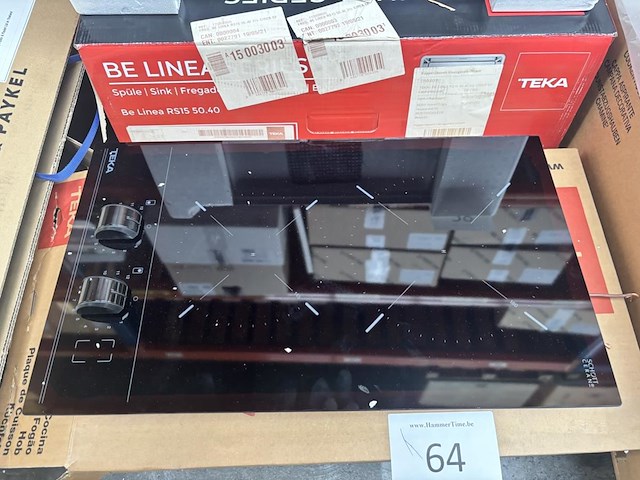 Vitrokeramische kookplaat teka tbc 32000 xfl bk 112550008 - afbeelding 1 van  9