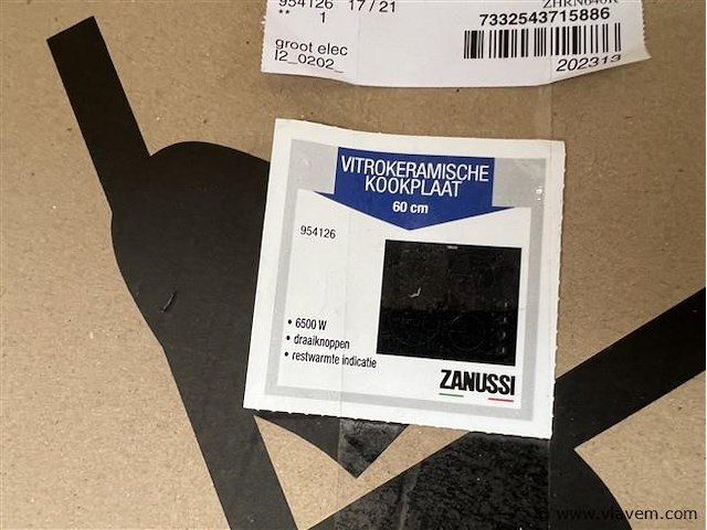 Vitrokeramische kookplaat - afbeelding 2 van  2