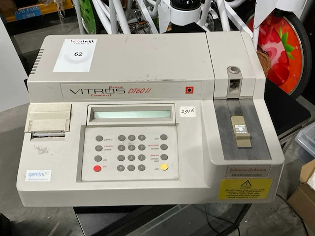 Vitros dt60 ii – klinische biochemie-analysator - afbeelding 1 van  4