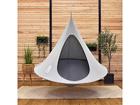 Vivere cacoon dubbele hangstoel – hangmatcabine voor 2 personen voor binnen en buiten - afbeelding 9 van  9