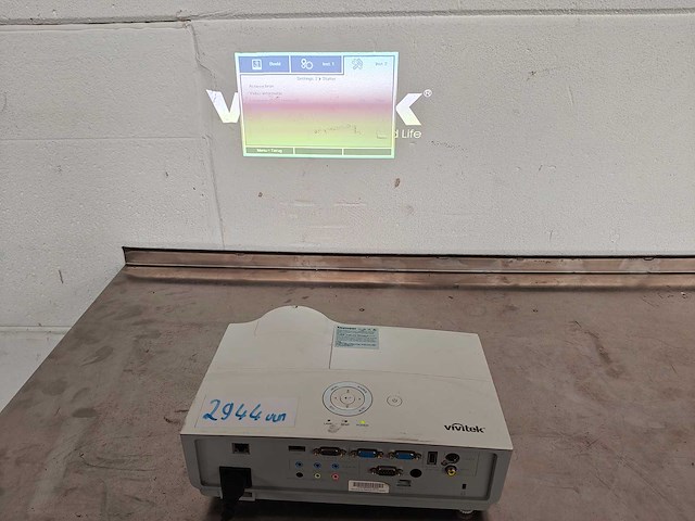 Vivitek - dw882st - lamp: 2944 uren - projector - projectors & projection - afbeelding 2 van  13