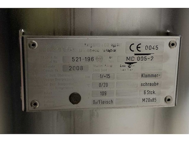 Vivotec - 2008 - md005-2 gasinjectie toestel voor kleurbehoud vlees - afbeelding 6 van  6