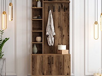 Viyana d kapstok | 100% melamine | walnoot - afbeelding 1 van  6