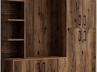 Viyana da kapstok | 100% melamine | walnoot - afbeelding 6 van  7