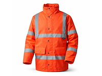 Vizwell - vwjk01 - parka hi vis orange maat l (16x) - afbeelding 1 van  2