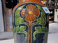 Vlaams aardewerk art nouveau - afbeelding 1 van  2
