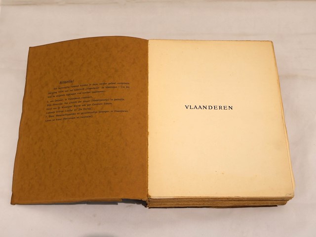 Vlaanderen algemeen vlaamsch maandschrift (1906) - afbeelding 3 van  10