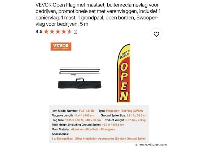 Vlag - afbeelding 3 van  3