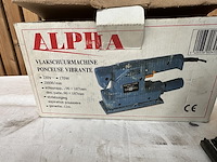 Vlakschuurmachine alpha - afbeelding 3 van  3