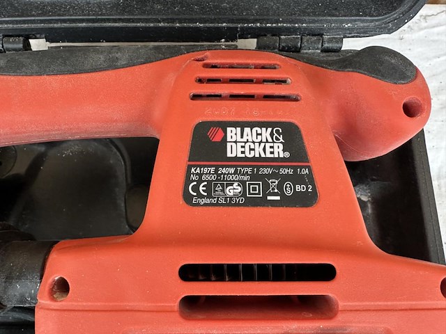 Vlakschuurmachine black & decker ka197e - afbeelding 3 van  3