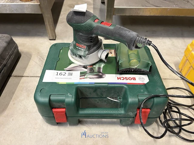 Vlakschuurmachine bosch pex 300 ae in pvc opbergkoffer - afbeelding 1 van  5