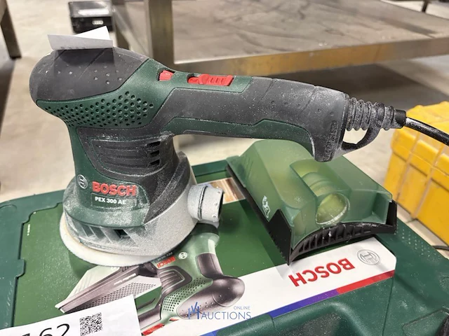 Vlakschuurmachine bosch pex 300 ae in pvc opbergkoffer - afbeelding 2 van  5