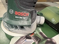 Vlakschuurmachine bosch pex 300 ae in pvc opbergkoffer - afbeelding 3 van  5