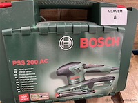 Vlakschuurmachine, bosch, type pss 200 ac