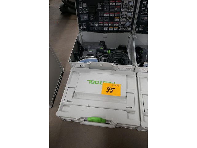 Vlakschuurmachine met koffer en schuurpadjes festool - afbeelding 1 van  3