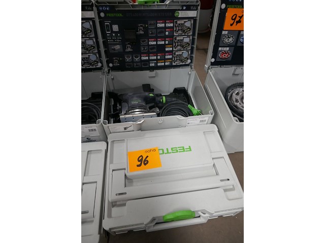 Vlakschuurmachine met koffer en schuurpadjes festool - afbeelding 1 van  4