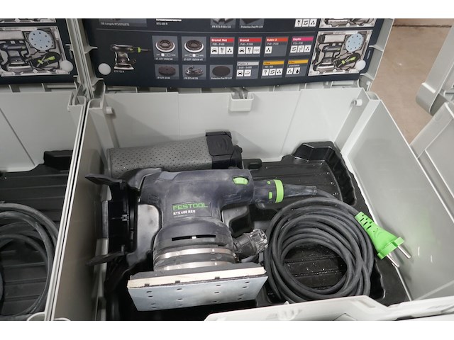 Vlakschuurmachine met koffer en schuurpadjes festool - afbeelding 2 van  4