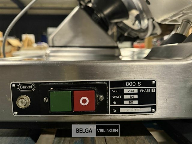 Vleessnijmachine berkel - afbeelding 8 van  9