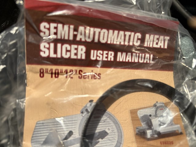 Vleessnijmachine caterchef - afbeelding 3 van  6