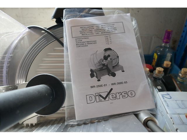 Vleessnijmachine diverso - afbeelding 5 van  5