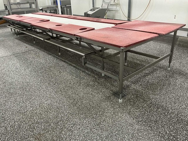 Vleesverwerkingslijn + verzameltafel - afbeelding 5 van  8