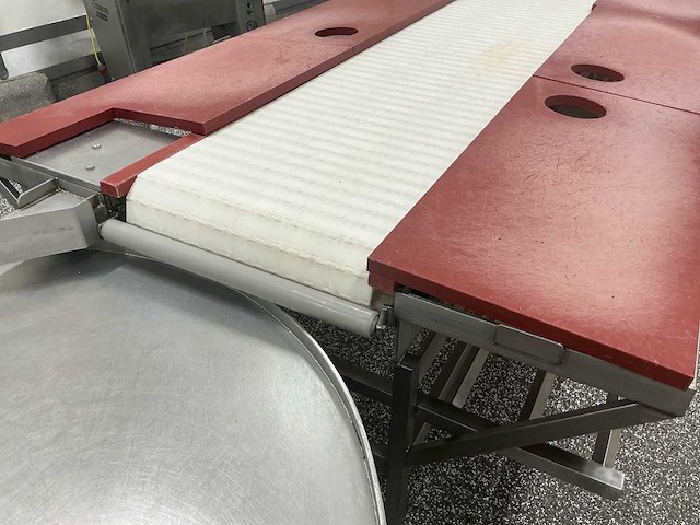 Vleesverwerkingslijn + verzameltafel - afbeelding 6 van  8