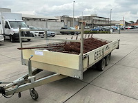 Vlemmix dc middenas aanhangwagen