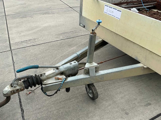 Vlemmix dc middenas aanhangwagen - afbeelding 3 van  4