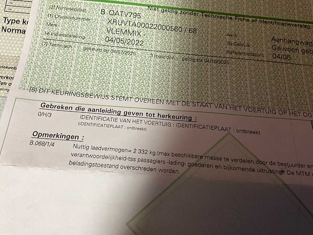 Vlemmix trailer vta35 aanhangwagen - afbeelding 23 van  25