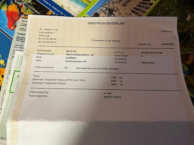 Vlemmix trailer vta35 aanhangwagen - afbeelding 24 van  25