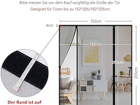Vliegengaas magnetisch 152*205cm - afbeelding 1 van  4