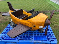 Vliegtuig - vintage speelgoed - afbeelding 1 van  8