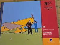 Vliegtuig kuifje met figuur+boek testament de m.pump - afbeelding 5 van  6