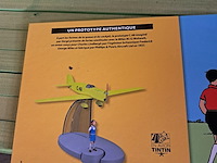 Vliegtuig kuifje met figuur+boek testament de m.pump - afbeelding 6 van  6