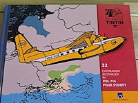 Vliegtuig kuifje met figuur+boek vol 714 pour sydney - afbeelding 4 van  5