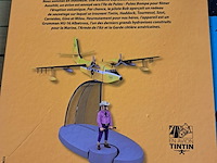 Vliegtuig kuifje met figuur+boek vol 714 pour sydney - afbeelding 5 van  5