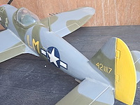 Vliegtuig republic p-47 thunderbolt wo2 us army air toegegeven aan de 56 ste jachtgroep l 750mm b 470mm h 160mm - afbeelding 6 van  8