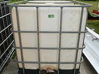 Vloeistaftank 1000 liter + kooi - afbeelding 2 van  3