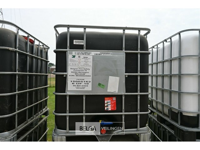Vloeistaftank 1000 liter + kooi - afbeelding 2 van  4