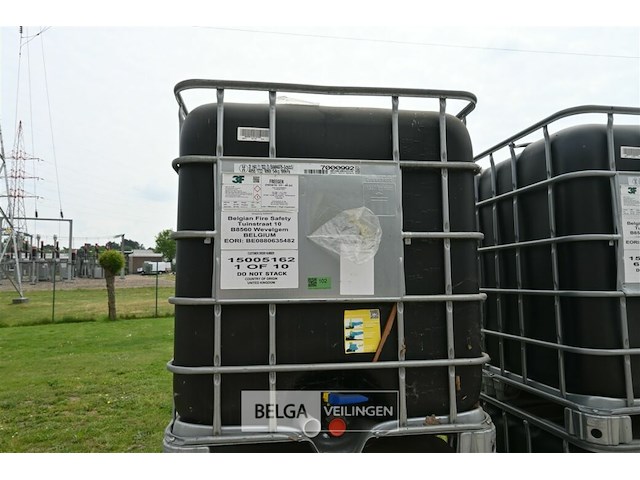 Vloeistaftank 1000 liter + kooi - afbeelding 2 van  4