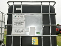 Vloeistoftank 1000 liter + kooi - afbeelding 2 van  3