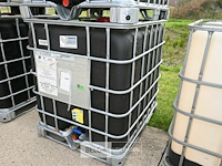 Vloeistoftank 1000 liter + kooi - afbeelding 1 van  4