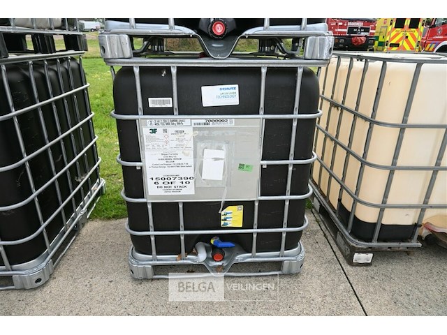 Vloeistoftank 1000 liter + kooi - afbeelding 2 van  4