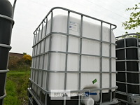 Vloeistoftank 1000 liter + kooi - afbeelding 4 van  4