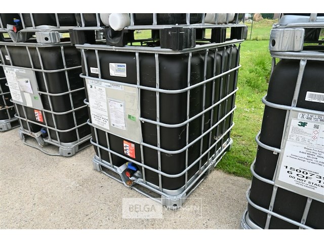 Vloeistoftank 1000 liter + kooi - afbeelding 1 van  4