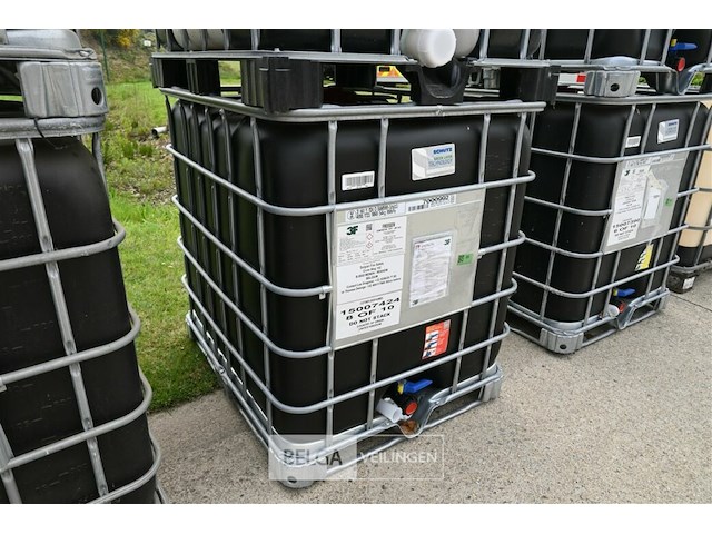 Vloeistoftank 1000 liter + kooi - afbeelding 4 van  4