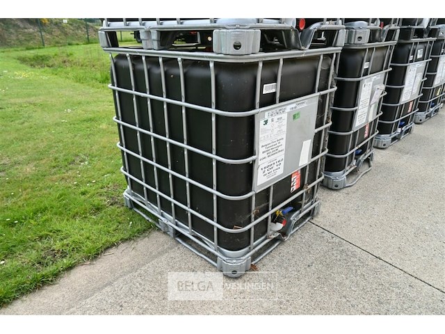 Vloeistoftank 1000 liter + kooi - afbeelding 1 van  4